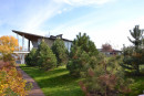 House with a panoramic view of the Kiev Sea in a modern style. Kiev region