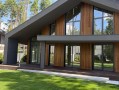 Новый современный дом 276м с соснами на территории Козин коттеджный городок. Київська обл